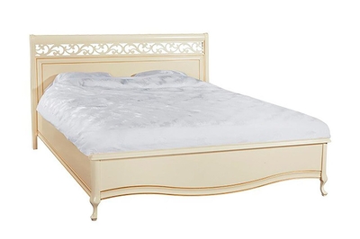 Кровать цвета ваниль Verona 