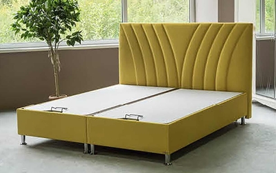 Кровать желтого цвета Verso