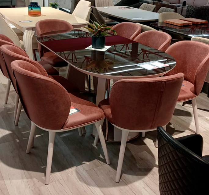 Обеденный комплект Vienna пудра