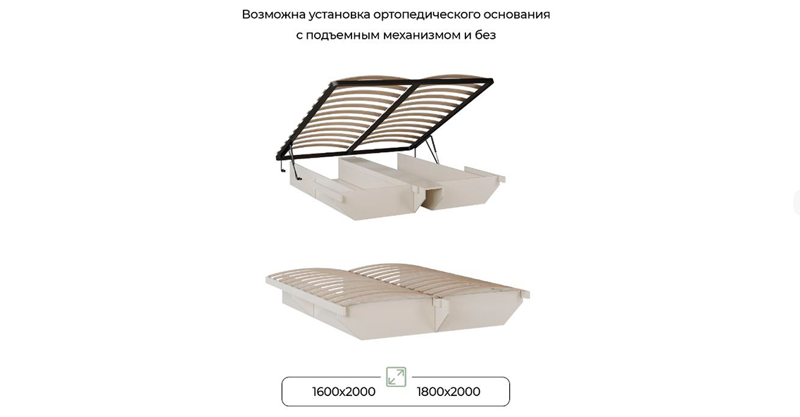 Кровать 180 Линда