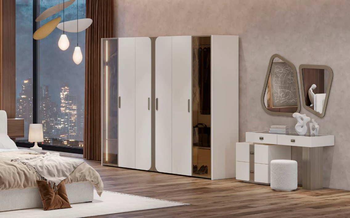 Шкаф 6 дв. Леонардо