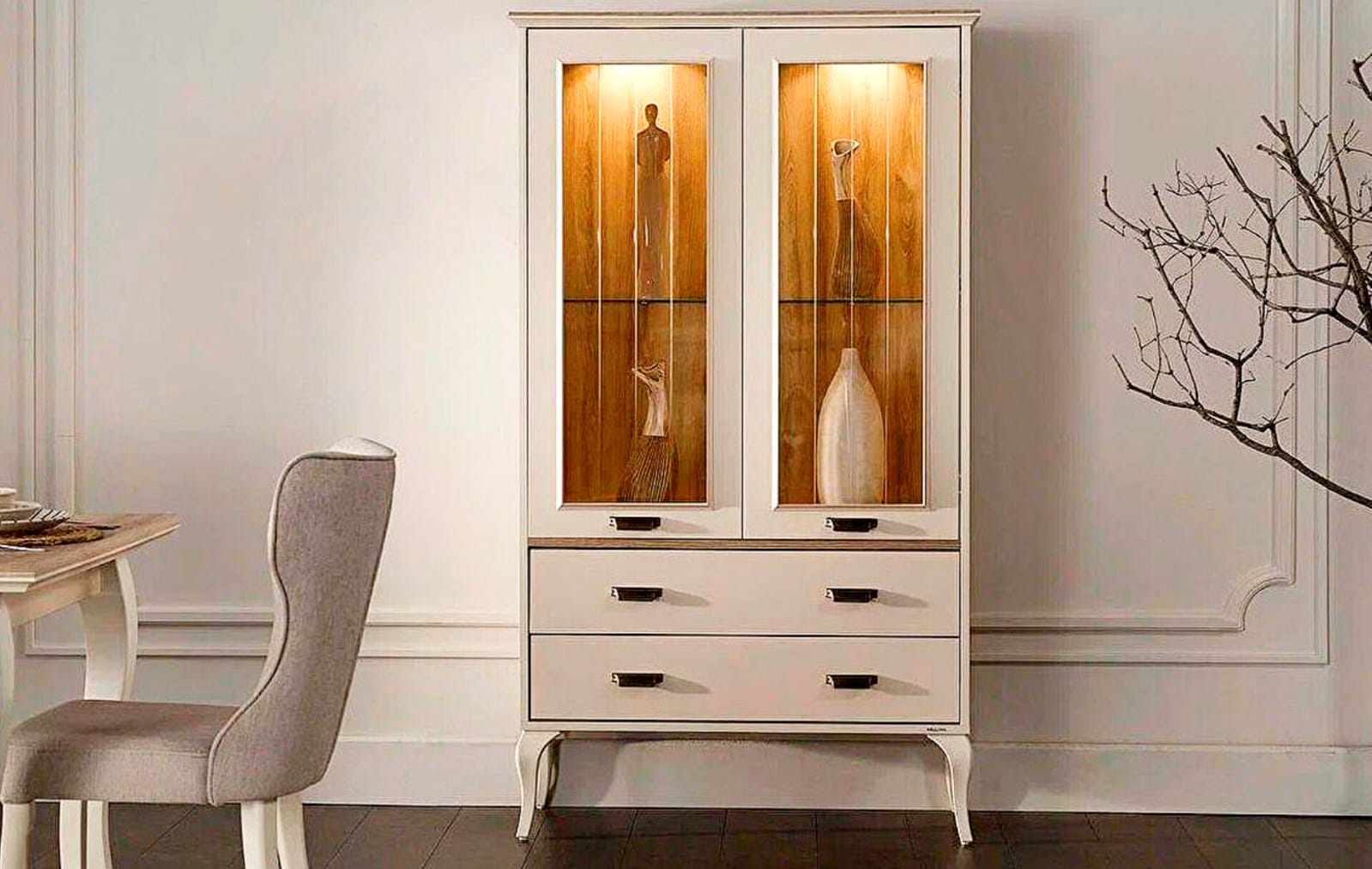 Витрина 2 дв. Andera