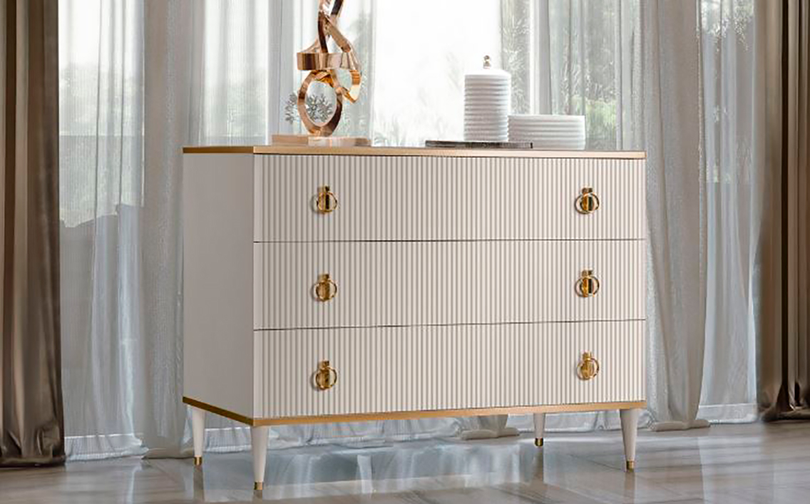 Комод Rimini Solo белый  