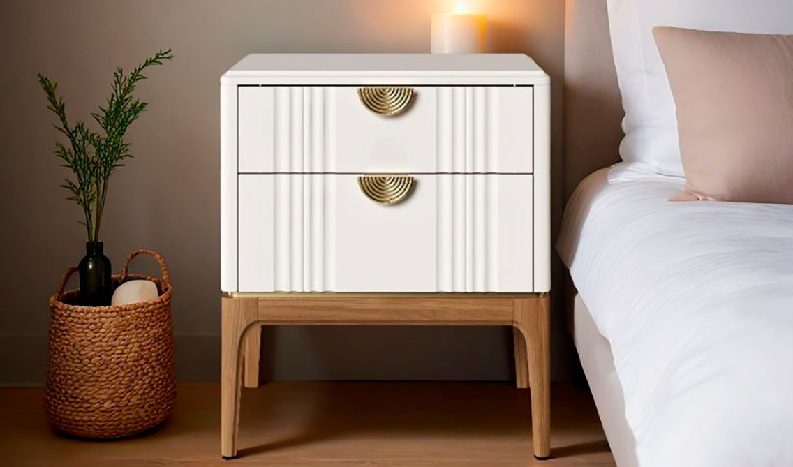 Тумба прикроватная 2 ящ. Бари