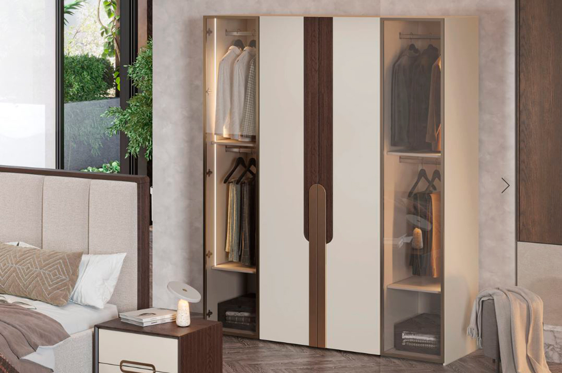 Шкаф 4 дв. Диана фабрики Арида