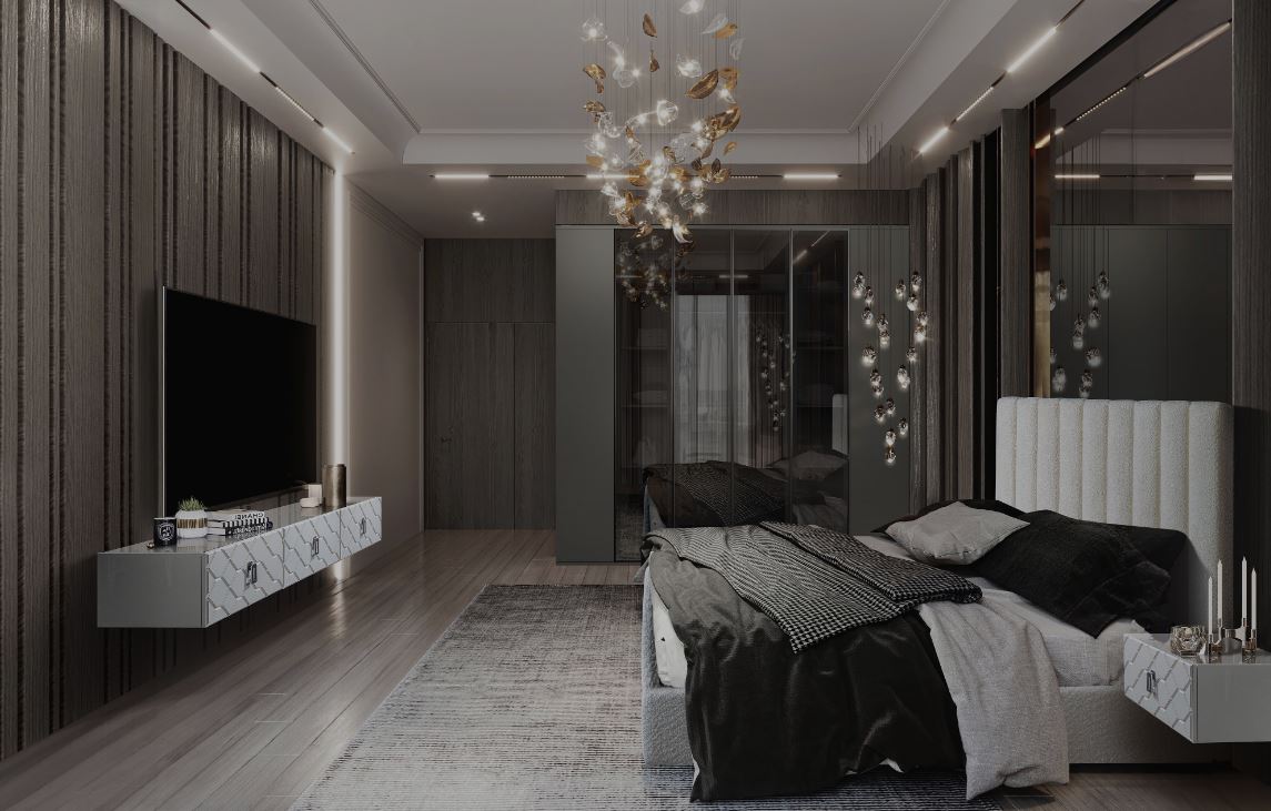 Шкаф 6 дв. (4 стекла) Bogemia Air