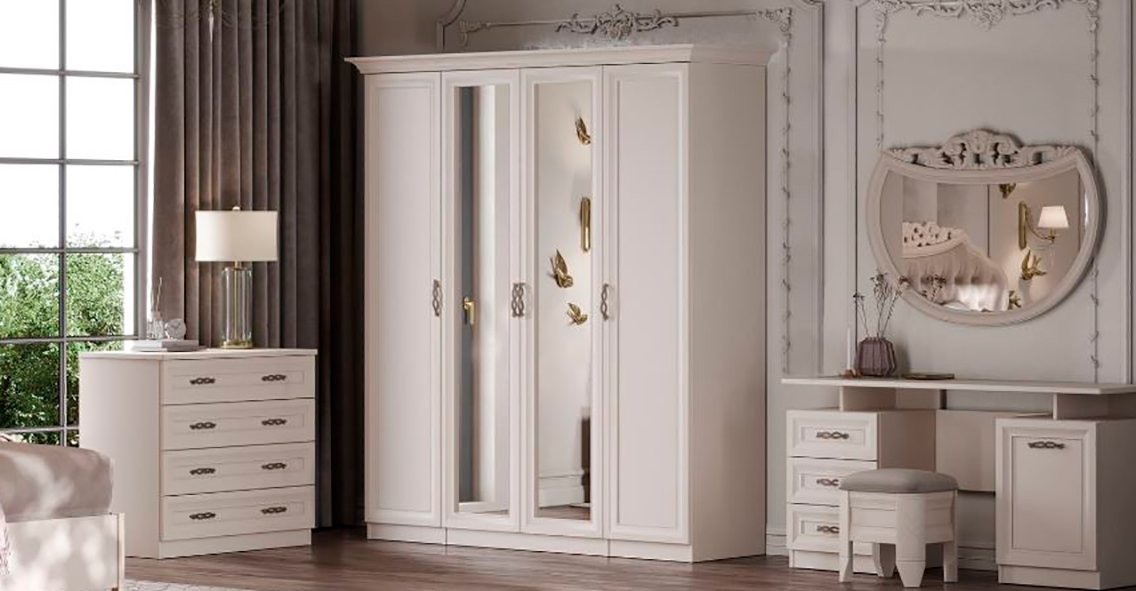 Шкаф 4 дв. Адель 