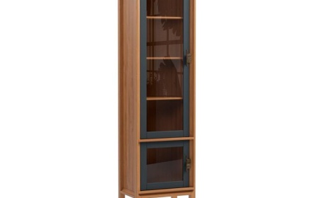 Витрина узкая (2 стекла) Бридж