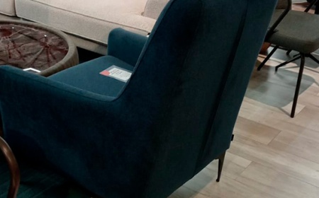 Кресло Fortuna синее