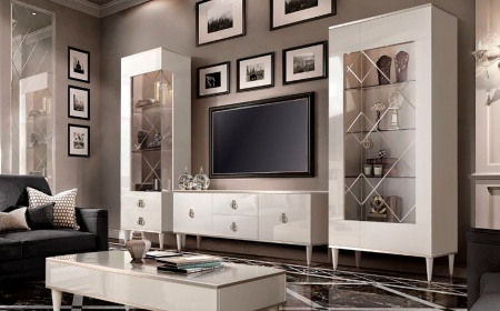 Гостиная Rimini 3 белая