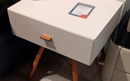 Тумба прикроватная Walnut Ekru