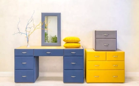 Туалетный стол Mirra (7 ящиков)