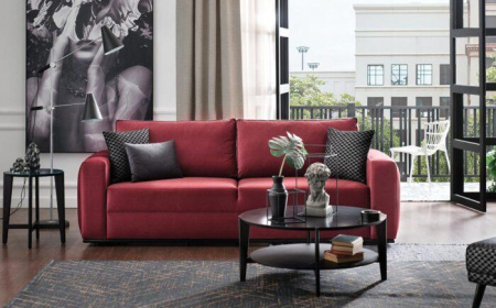 Современный диван Carino на деревянном каркасе