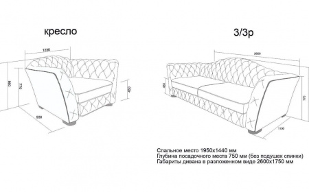 Кресло Сильвио