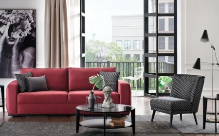 Современный диван Carino на деревянном каркасе