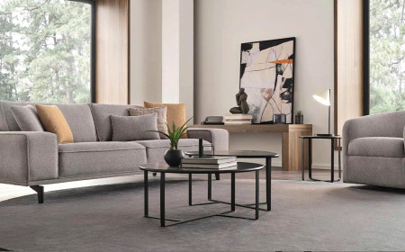 Современный 3-местный диван Viera