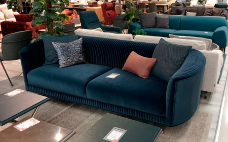 Диван Vienna синий