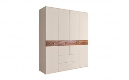 Шкаф 4 - дв. с ящиками Bogemia Wood 