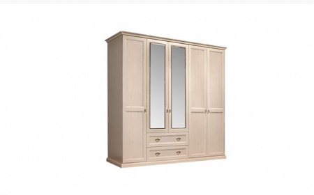  Шкаф 5-дв. и ящ. с зеркалами Венеция