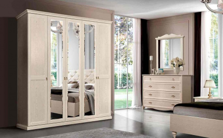 Шкаф 5-дв.с зеркалами Венеция 