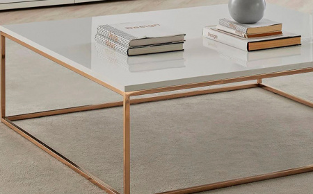 Стол журнальный (белый) Legato