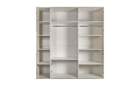 Шкаф 5 дв. с ящиками и зеркалами Rimini solo